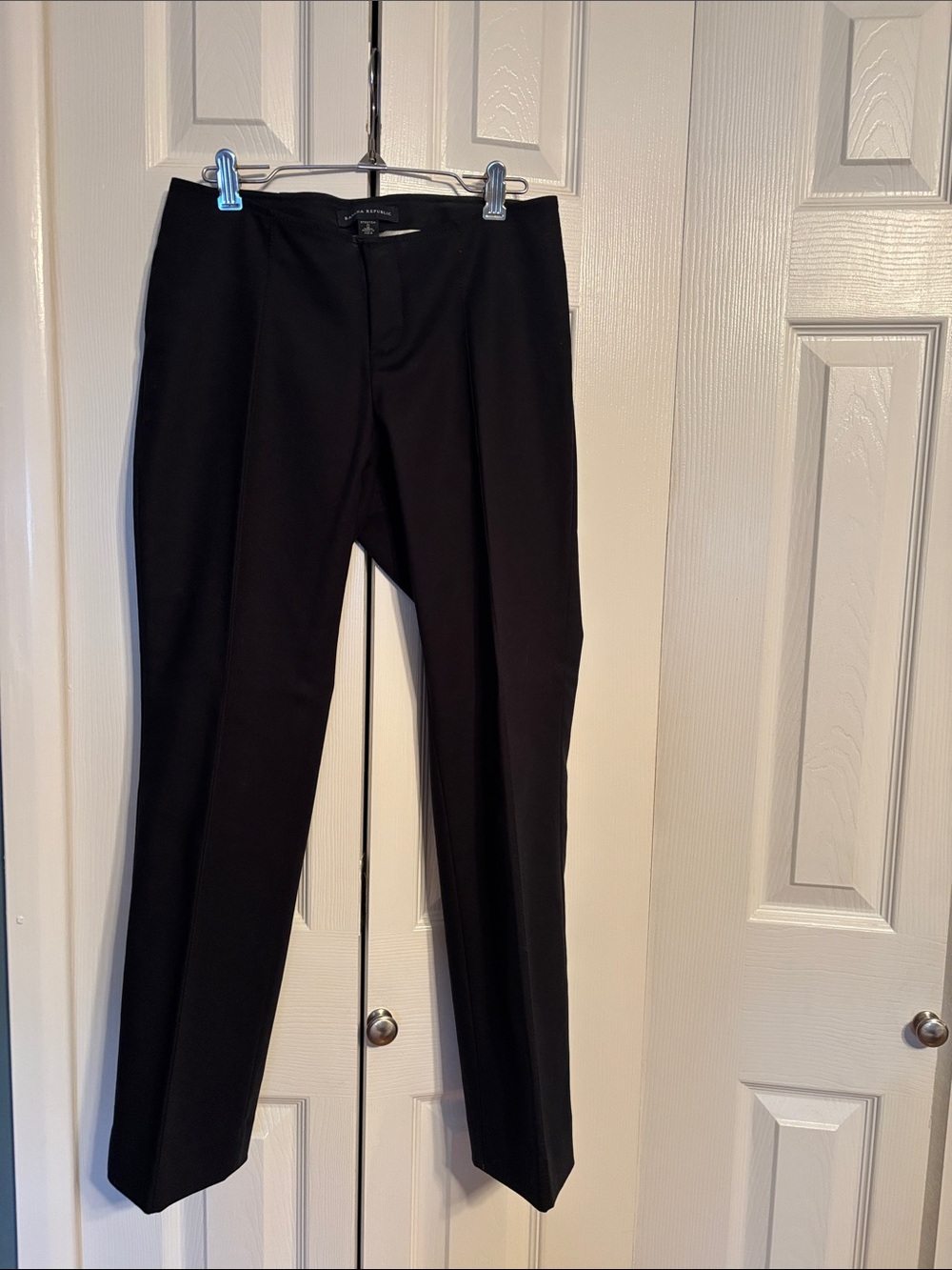 Banana Republic black stretch trouser pants size 0 NWOT